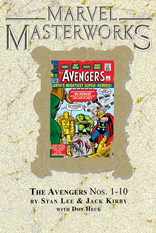Marvel Masterworks Avengers Hardcover Volume 1 Variant (Remasterworks Edition)
