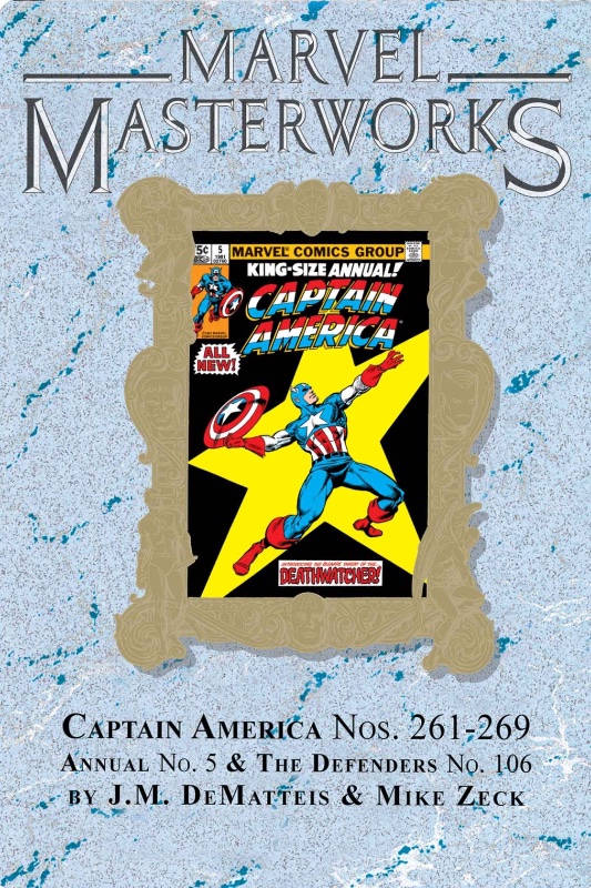 Marvel Masterworks Captain America Hardcover Volume 344 - Variant Edition 