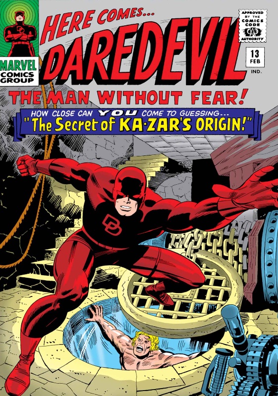 Mighty Marvel Masterworks Graphic Novel Daredevil Volume 2: Alone Against The Underworld (Original Cover)