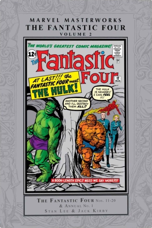 Marvel Masterworks The Fantastic Four Hardcover Volume 2 (Remasterworks Edition)