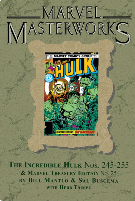 Marvel Masterworks Incredible Hulk Hardcover Volume 329 Variant Edition