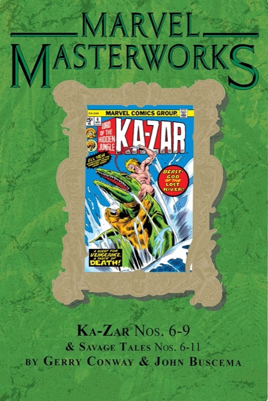 Marvel Masterworks Ka-Zar Hardcover Volume 336 Variant Edition