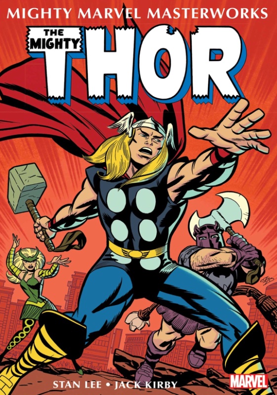Mighty Marvel Masterworks Graphic Novel Mighty Thor Volume 2 The Invasion Of Asgard (Michael Cho Cover)