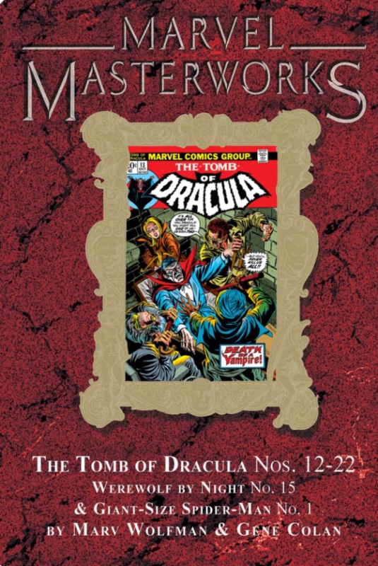 Marvel Masterworks Tomb Of Dracula Hardcover Variant Edition Volume 332