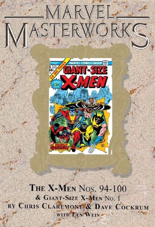 Marvel Masterworks Uncanny X-Men Hardcover Volume 1 Variant (Remasterworks Edition)