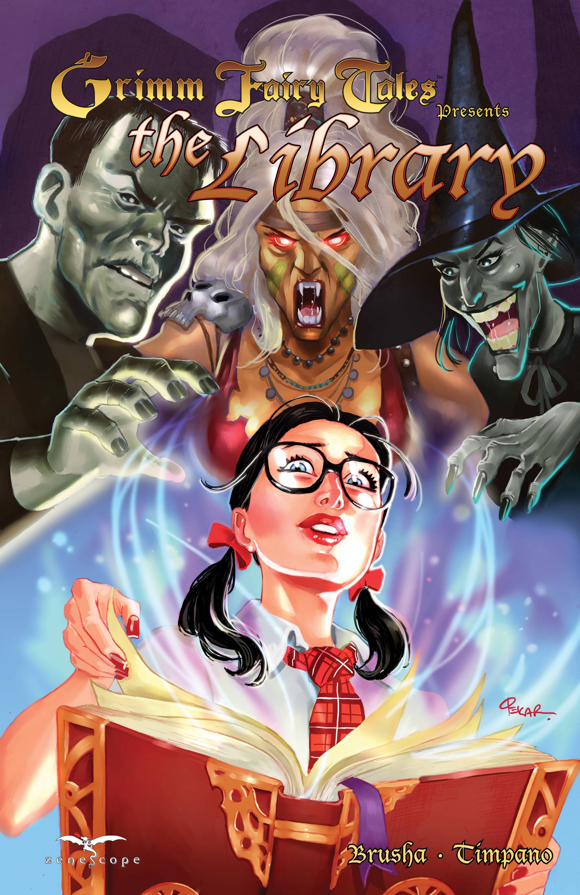 Grimm Fairy Tales TPB The Library